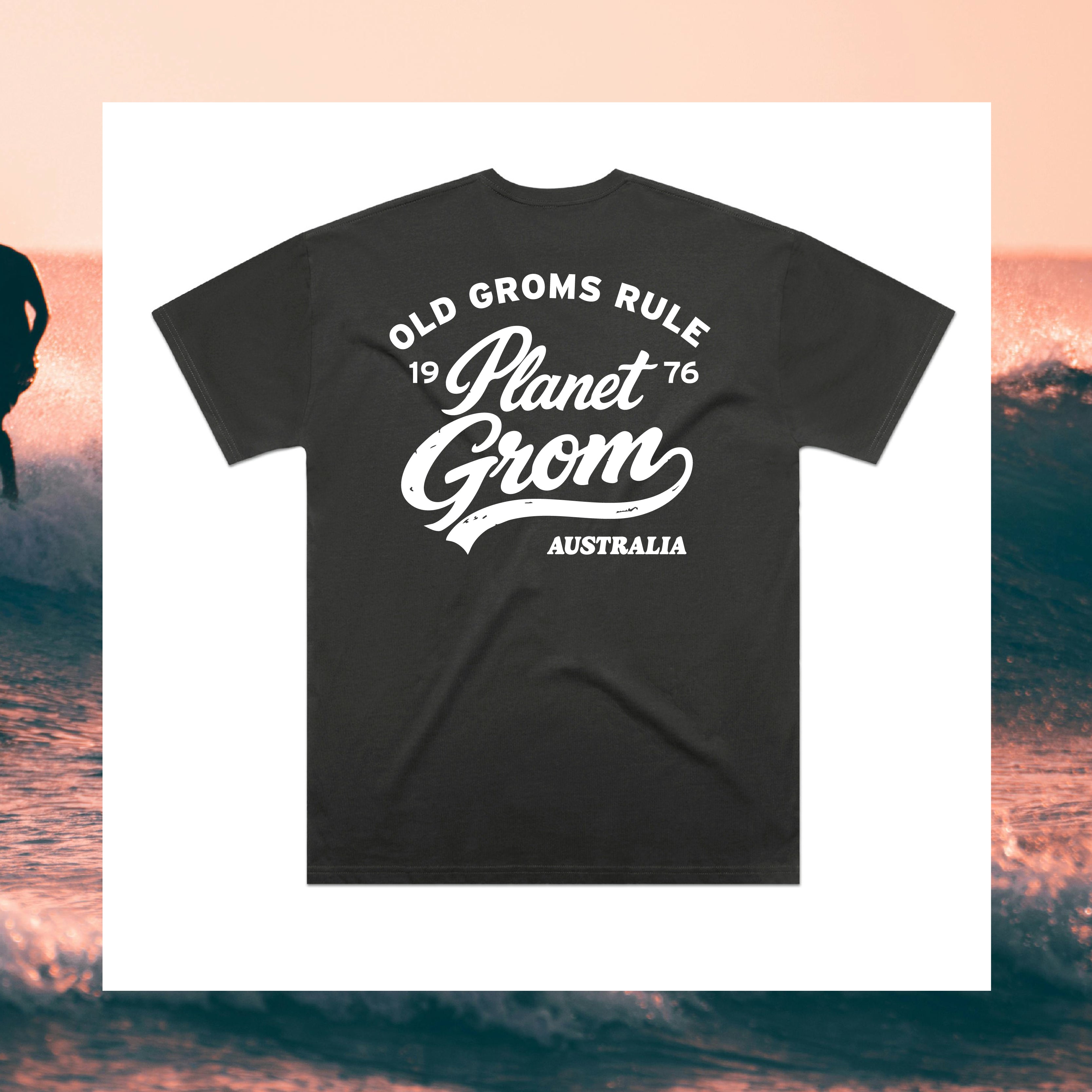 Planet Grom 'Old Groms Rule' Tees