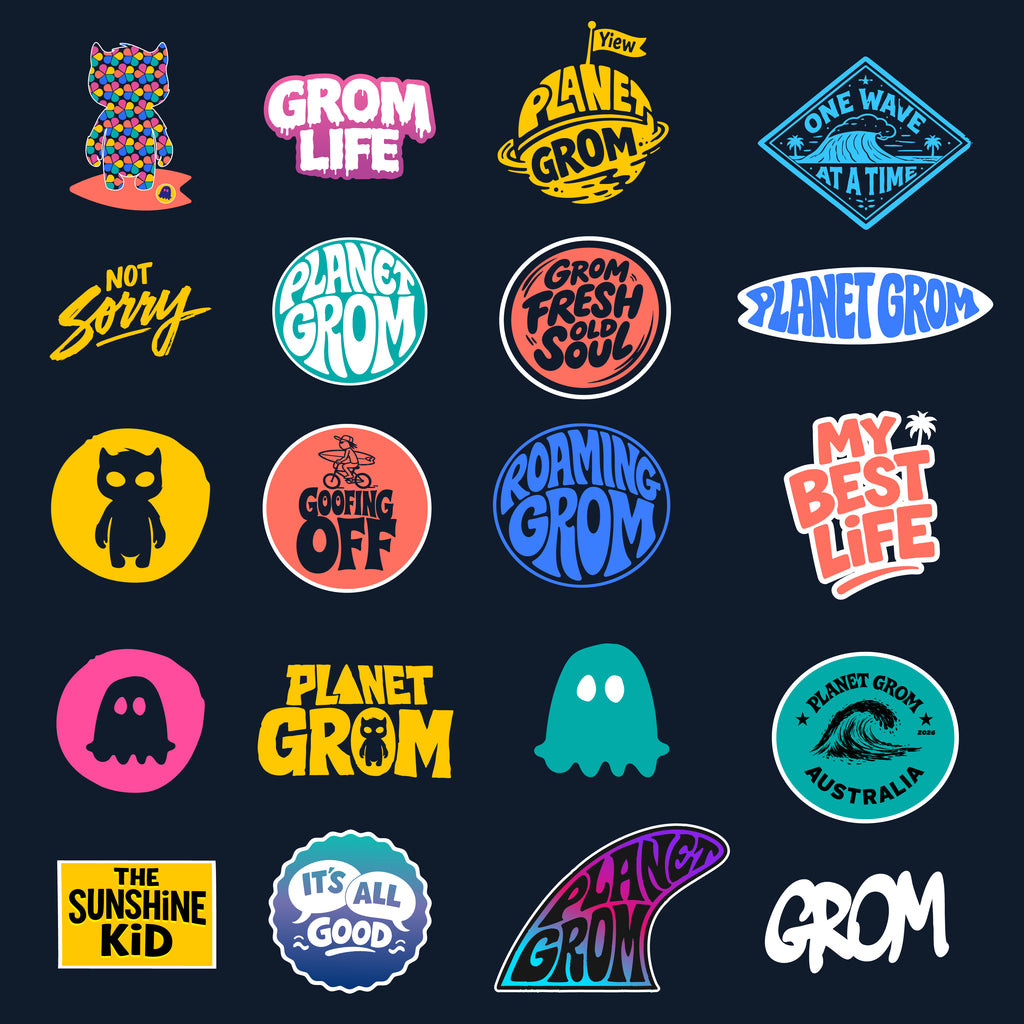 Planet Grom Sticket Kit